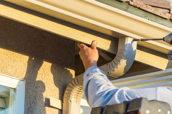 Aluminum Rain Gutter Service in Payson