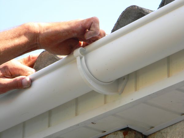 Plastic Gutter Repair in Payson