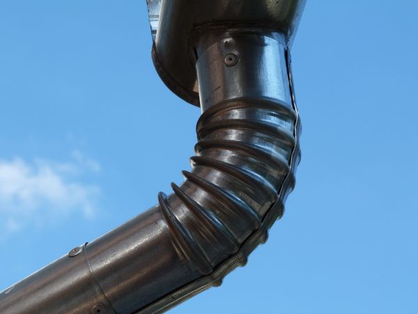 Metal Downspout Installation in Payson
