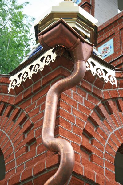 Church Downspout Installation in Payson