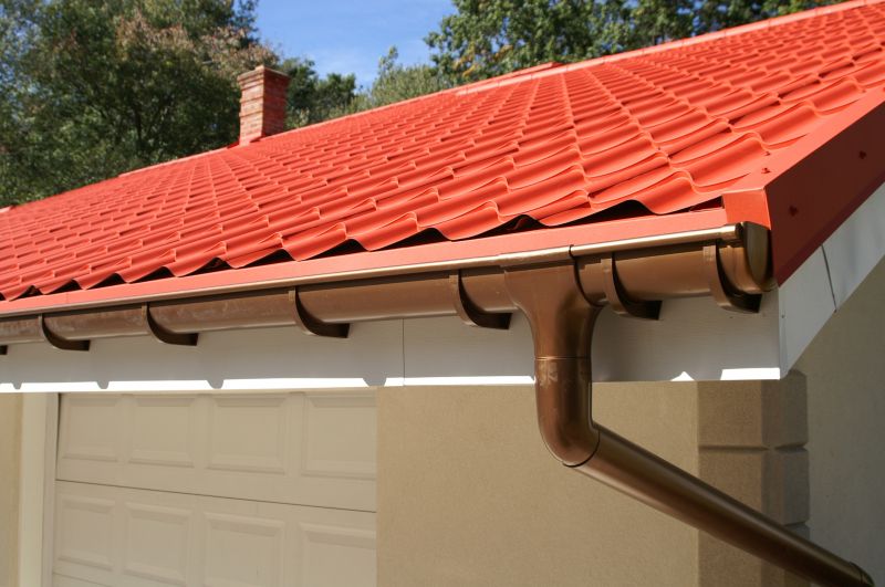Gutter System on a Ranch Home